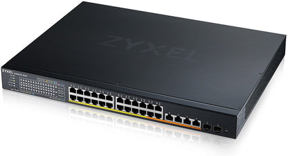 ZYXEL XMG1930-30HP 24-Port 2.5GbE PoE+ Switch with 10GbE Uplinks