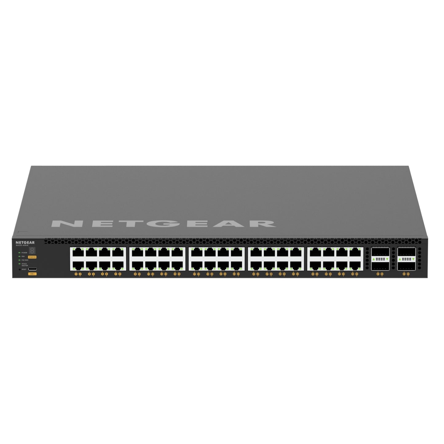 NETGEAR M4350-40X4C Managed Switch, 40-Port, PoE++, TAA