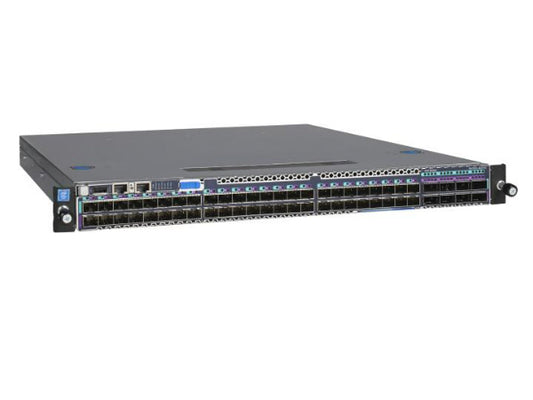 The NETGEAR M4500-48XF8C is a high-performance switch delivering 48 SFP28 ports for 1G/10G/25G fiber and 8 QSFP28 ports supporting 40G, 50G, or 100G fiber. Designed for cost-effective 100G aggregation and 10G access in AV-over-IP networks, it features a 4Tbps non-blocking fabric and 2Bpps forwarding rate. With built-in Layer 3 capabilities, redundancy support, and a compact 1RU form factor, this switch is an ideal solution for scalable enterprise or AV deployments.