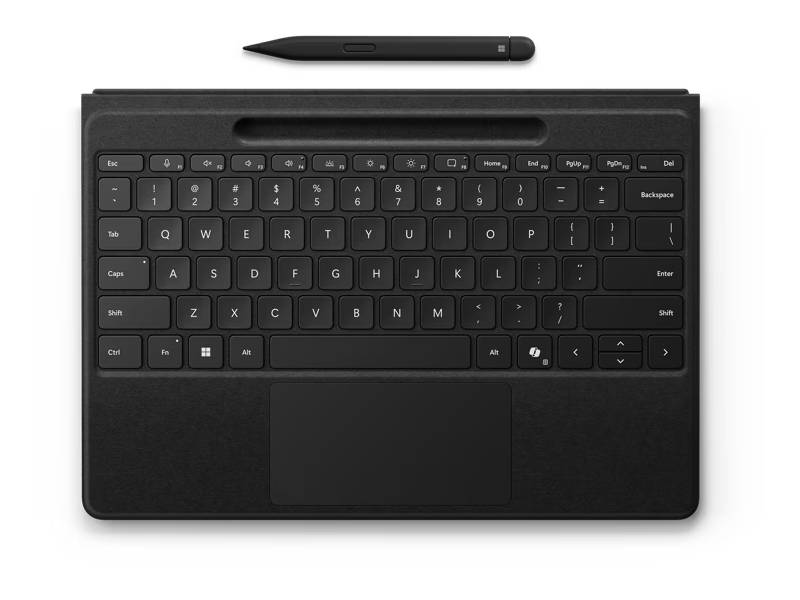 MICROSOFT Surface Pro Flex Keyboard with Slim Pen, Black, Wireless QWERTY