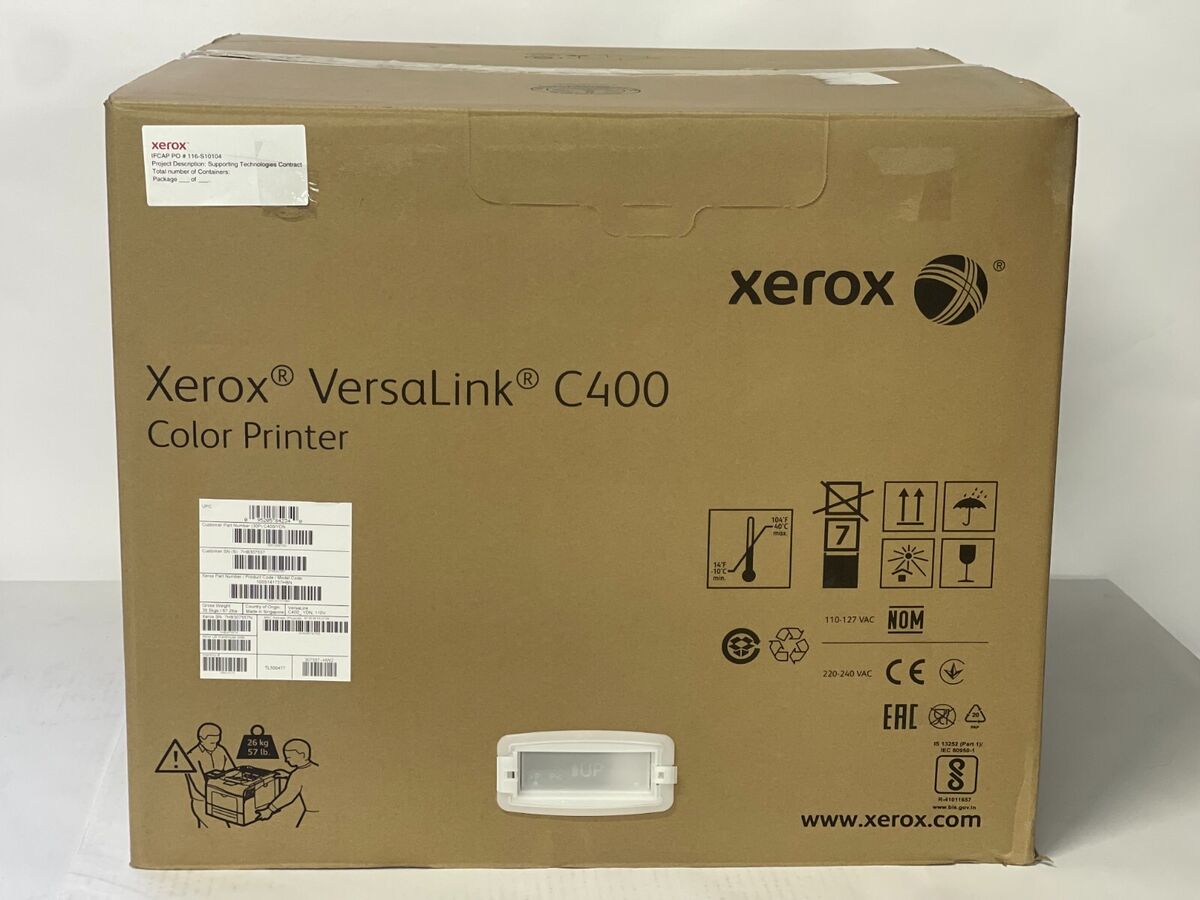 Imprimante multifonction Xerox VersaLink C625, 220 V, jusqu'à 52 ppm, recto verso, couleur, TAA