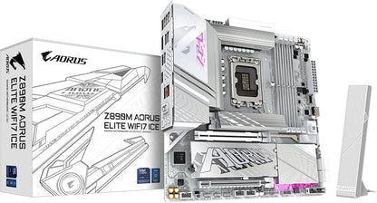 GIGABYTE Z890M AORUS ELITE WIFI7 ICE Ultra Core Micro ATX Motherboard