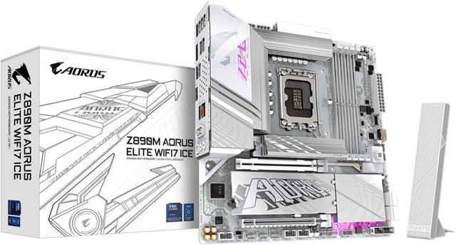 GIGABYTE Z890M AORUS ELITE WIFI7 ICE Ultra Core Micro ATX Motherboard