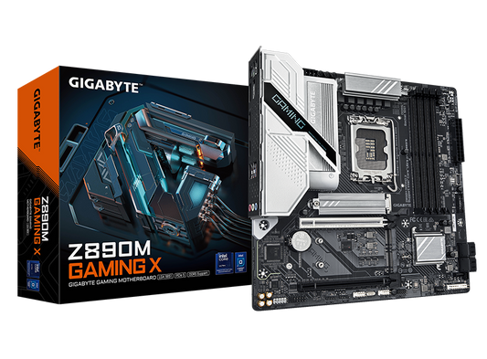 GIGABYTE Z890M GAMING X Micro ATX Motherboard, Intel Z890, DDR5
