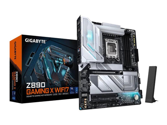 The GIGABYTE Z890 GAMING X WIFI7 Ultra Core is a high-performance ATX motherboard engineered for Intel Core Ultra processors. With support for DDR5 RAM up to 256 GB and advanced networking including Realtek 2.5GbE and Wi-Fi 7, it ensures superior responsiveness. Ideal for gaming and intensive applications, it integrates premium features such as PCI-Express connectivity and DisplayPort video output.