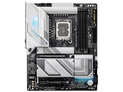 The GIGABYTE Z890 GAMING X WIFI7 Ultra Core is a high-performance ATX motherboard engineered for Intel Core Ultra processors. With support for DDR5 RAM up to 256 GB and advanced networking including Realtek 2.5GbE and Wi-Fi 7, it ensures superior responsiveness. Ideal for gaming and intensive applications, it integrates premium features such as PCI-Express connectivity and DisplayPort video output.