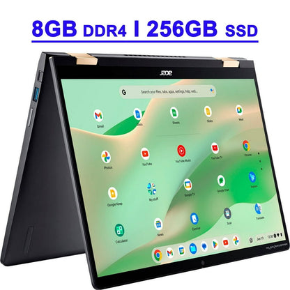 Chromebook tactile ACER 14 pouces, processeur i5-1335U, 16 Go de RAM, SSD 256 Go