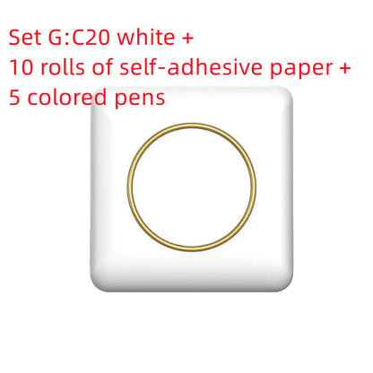 Mini Bluetooth Thermal Label Printer