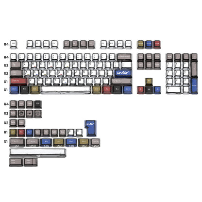 XVX Manga Theme graffiti Cherry Profile Dye-Sub PBT Keycaps Full Set (134-Keys)