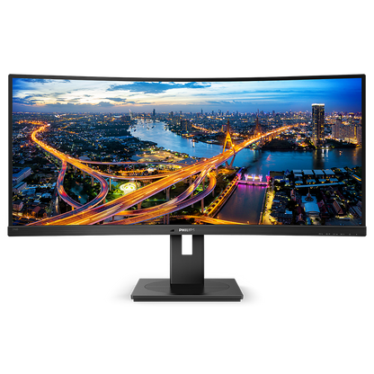 Moniteur LCD incurvé Philips 346B1C 34 pouces WQHD, 100 Hz, USB-C, dalle VA