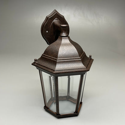 KICHLER LIGHTING Madison 1 Light Outdoor Wall Bracket Tannery Bronze 100W (New)