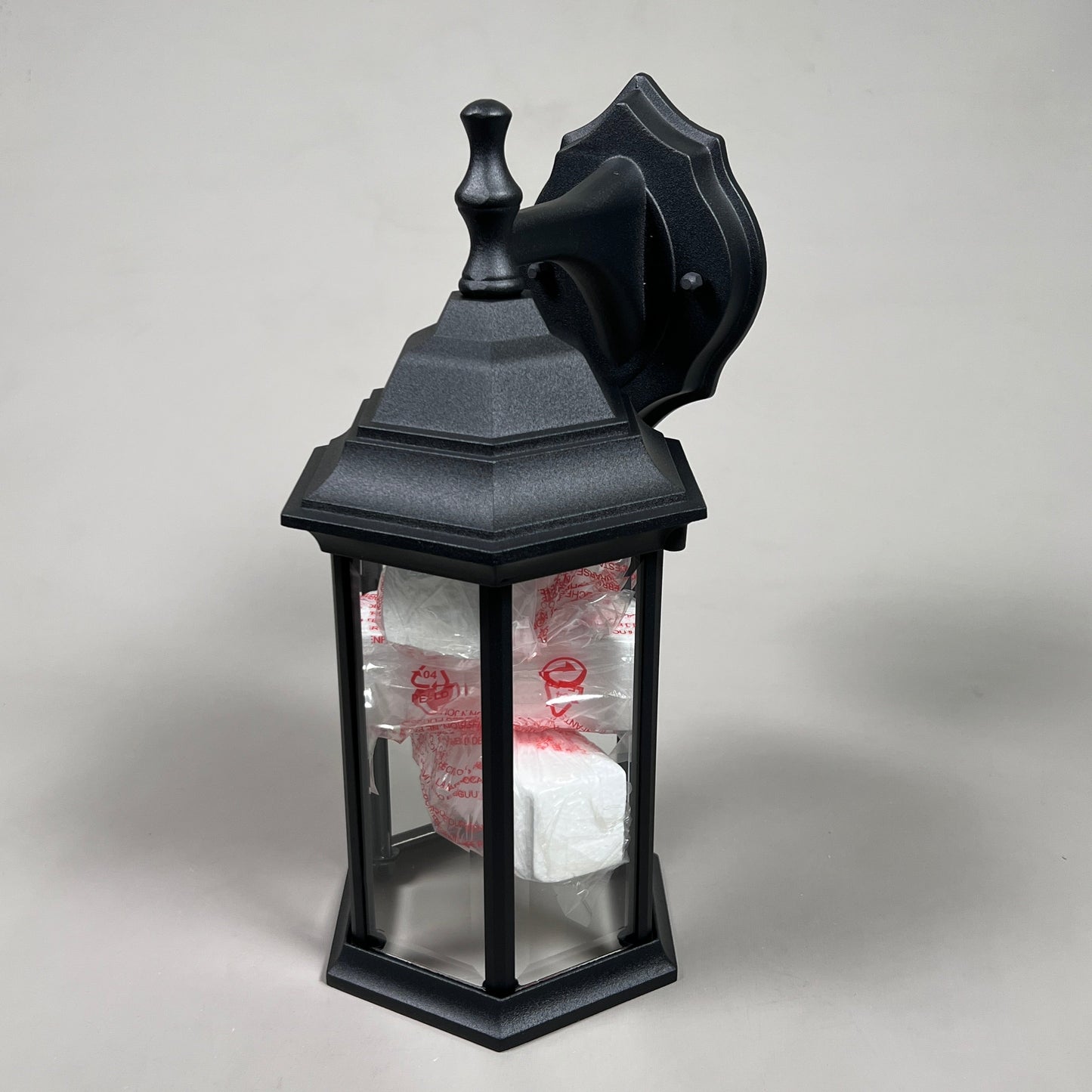 TRANS GLOBE Outdoor Lighting Fixture 4349 BK 6.5 x 12.8 x 7.7in (New)