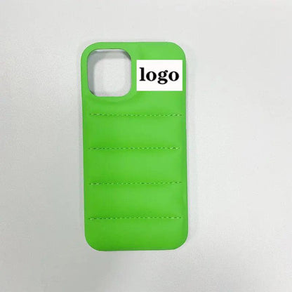 Custom Down Jacket Puffer Phone Case For Iphone