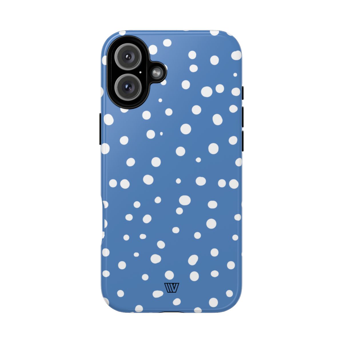 DUSTY BLUE DOTS | Tough Phone Case
