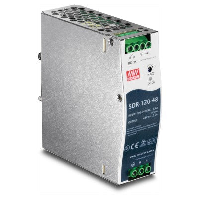 TRENDnet TI-S12048 48V 120W DIN-Rail Industrial Power Supply